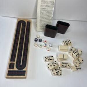 Vintage Variety Game Set w/ Original Instructions